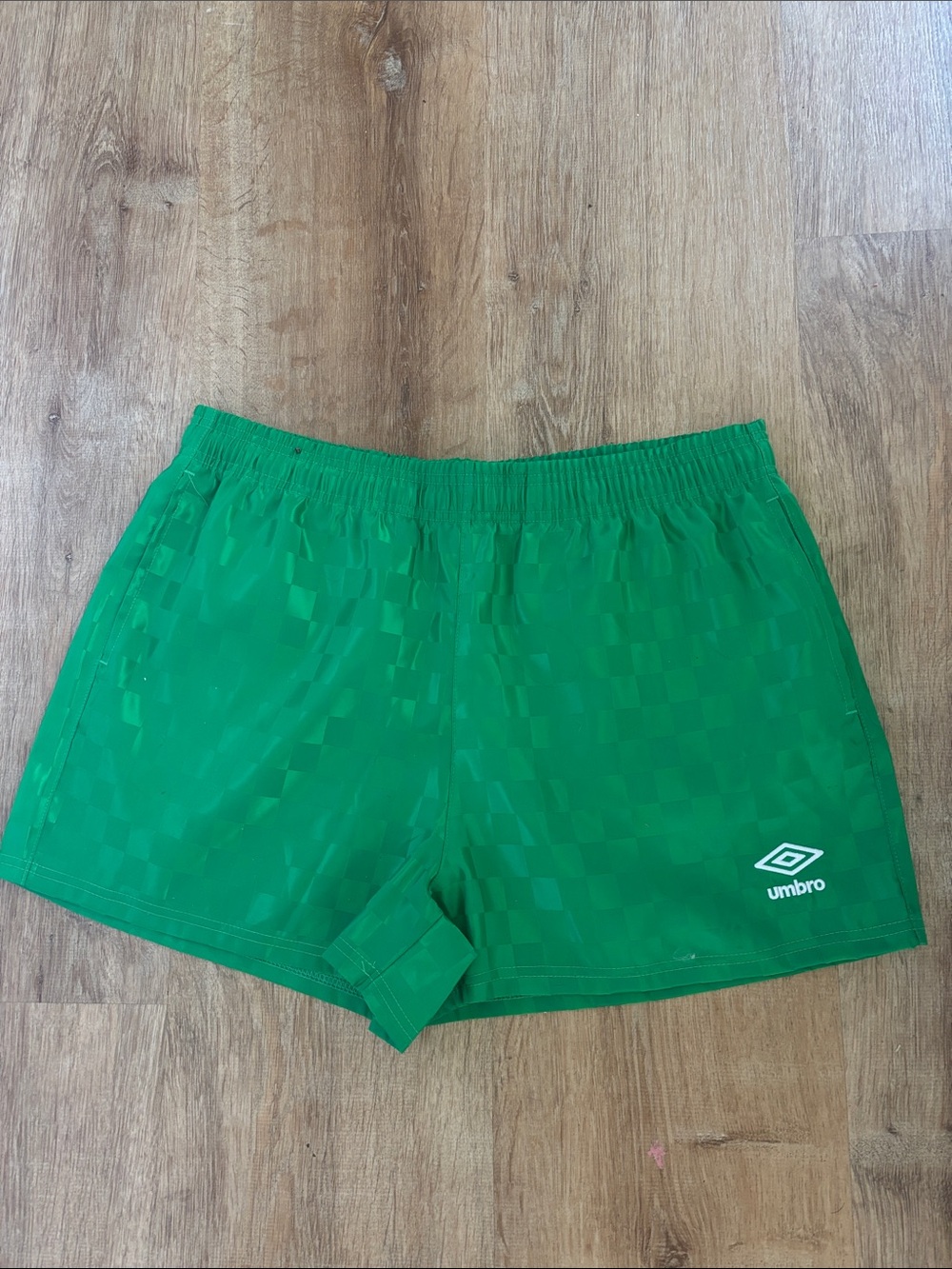 Umbro Women's Emerald Green Athletic Shorts